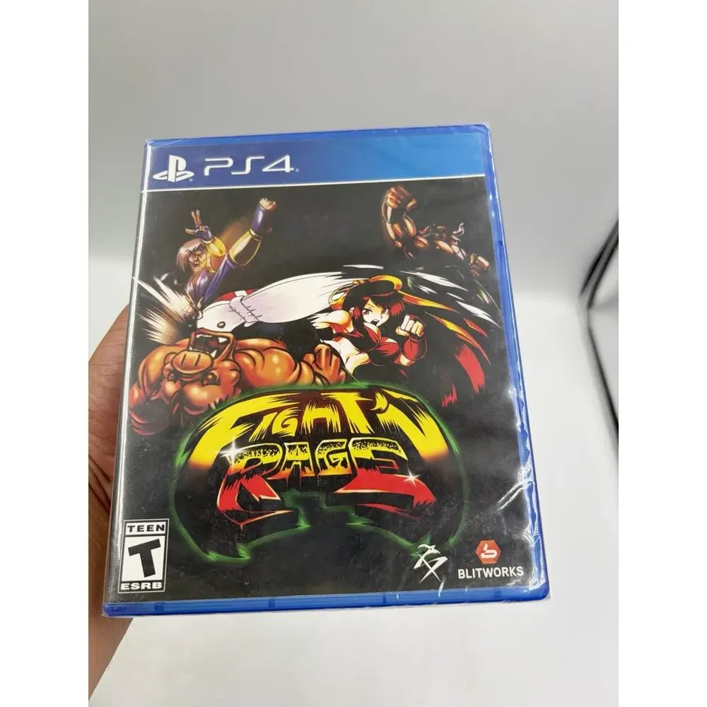 BRAND NEW Fight'N Rage Sony PlayStation 4 PS4 Limited Run Games LRG 381 Fight N